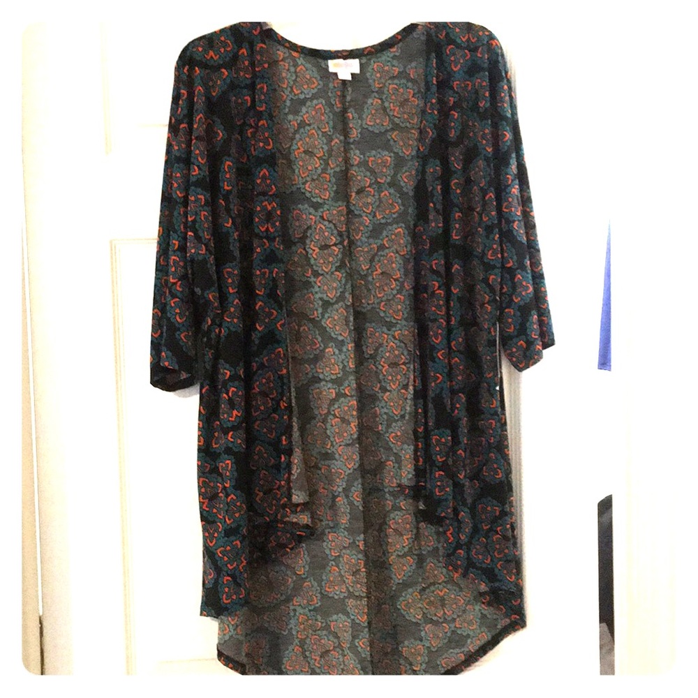 Lularoe Lindsey Kimono - size small NWT